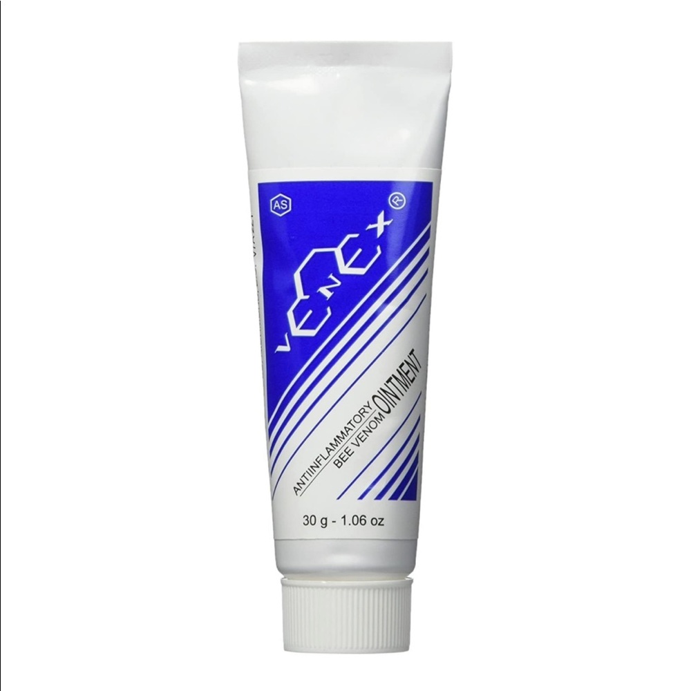 Venex® 1 Bee venom ointment w/honeybee venom
Natural Botox & great pain therapy